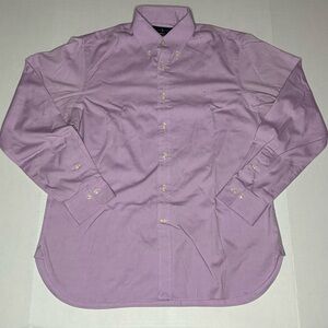 RALPH LAUREN NON-IRON PINK DRESS SHIRT